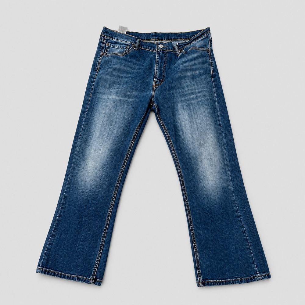Levi's 527 Bootcut Jeans Mens 38x30 Blue Medium Wash Stretch Denim